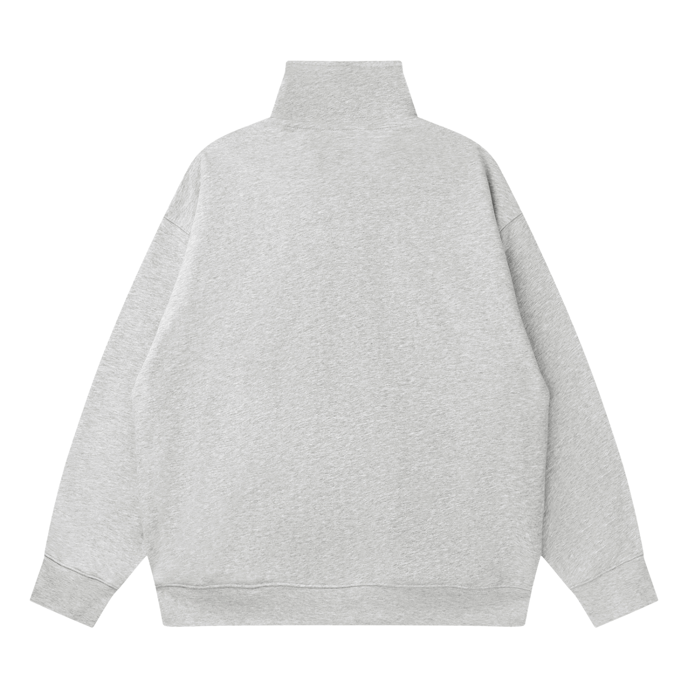 Hxnna - Quarter-Zip Drop Shoulder Sweatshirt
