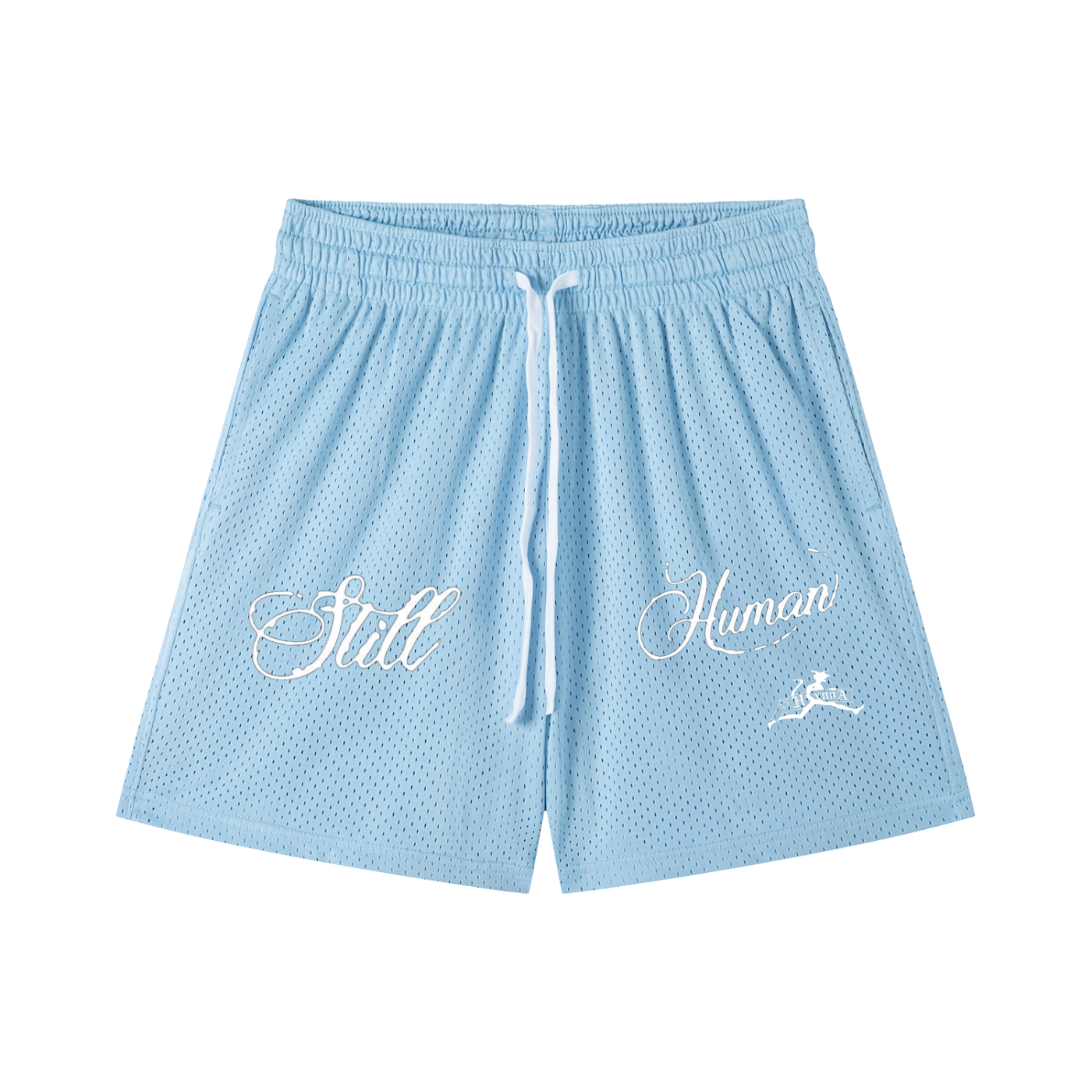 Hxnna Still Human - Mesh Drawstring Shorts