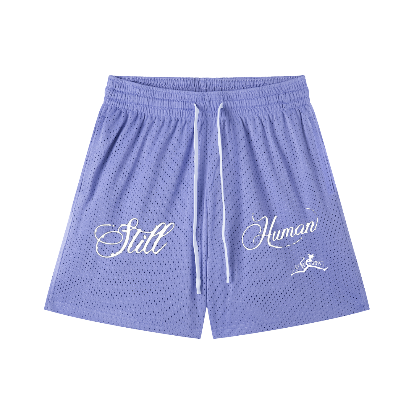 Hxnna Still Human - Mesh Drawstring Shorts