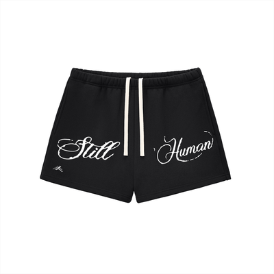 Women's Hxnna Still Human - Essential Fleece Drawstring Sweatshorts