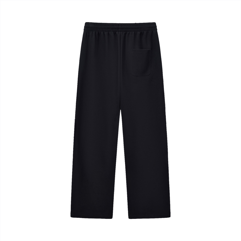 Hxnna - Curved Stripe Straight Sweatpants