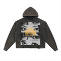 Hxnna Volume 1 - Vintage Washed Frayed-Hem Hoodie