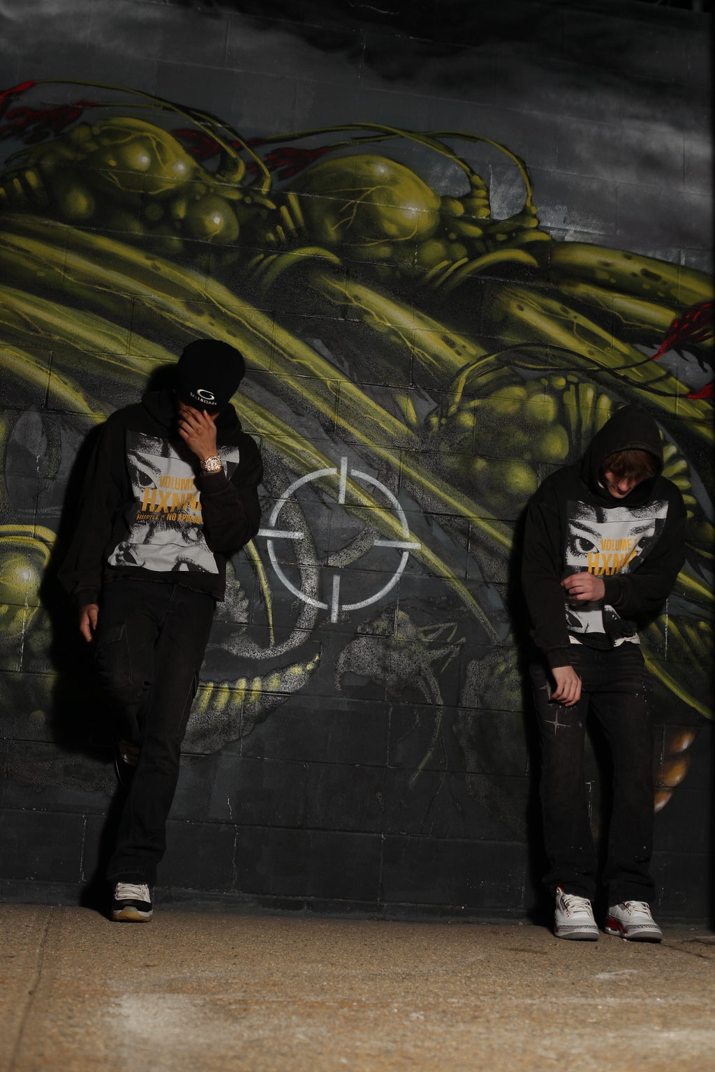 Hxnna Volume 1 - Vintage Washed Frayed-Hem Hoodie