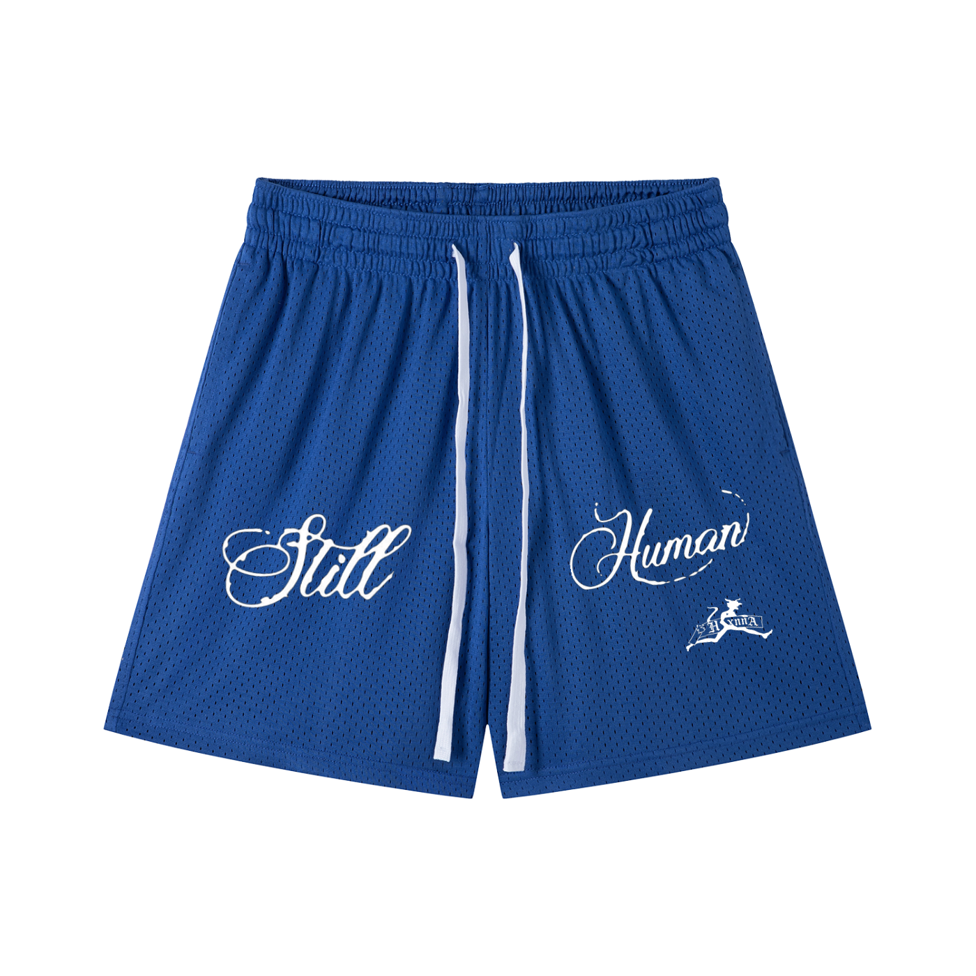 Hxnna Still Human - Mesh Drawstring Shorts