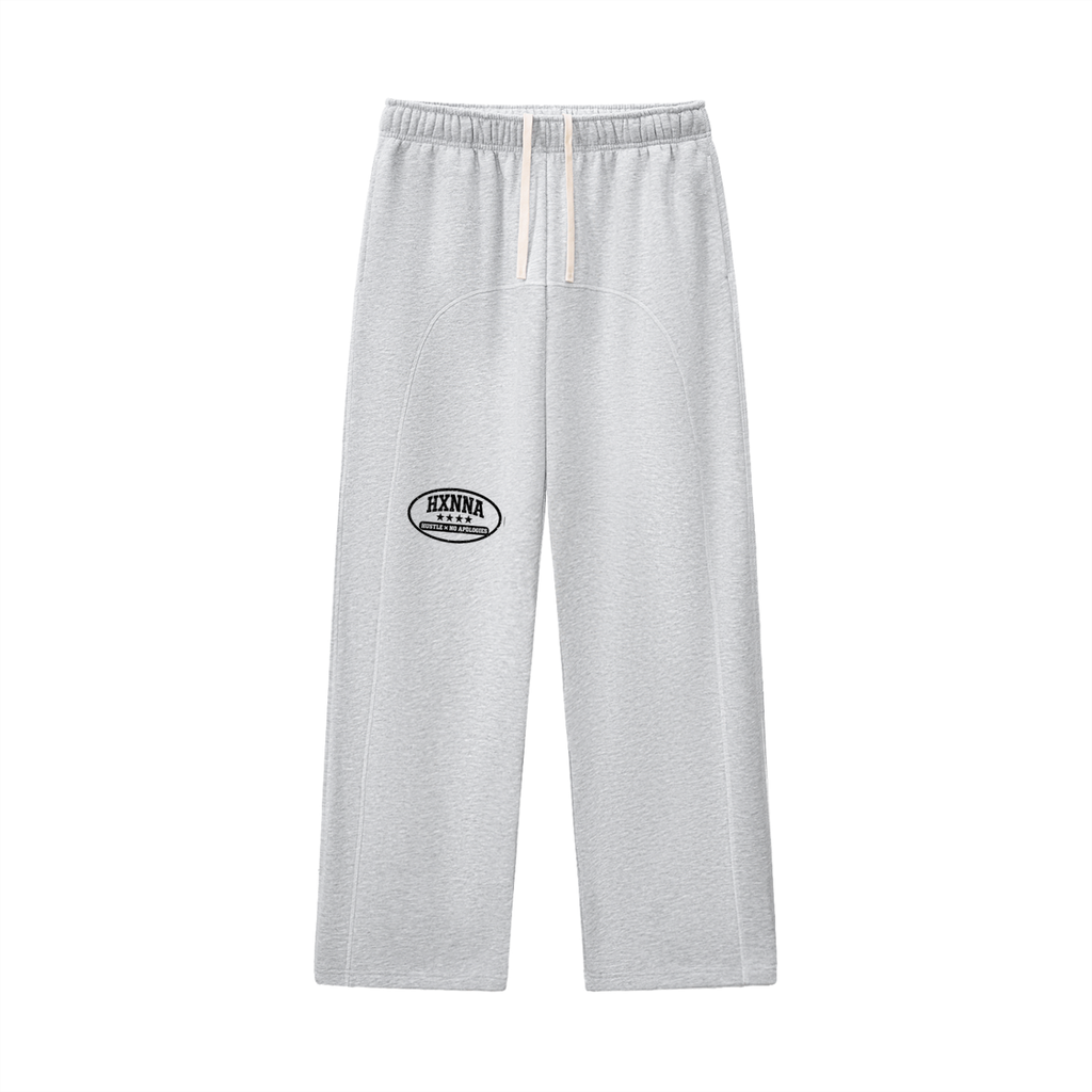 Hxnna - Contrast-Stitched Fleece Sweatpants