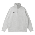 Hxnna - Quarter-Zip Drop Shoulder Sweatshirt