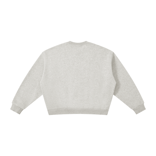 Hxnna 2026 - Boxy Fleece Crewneck Sweatshirt