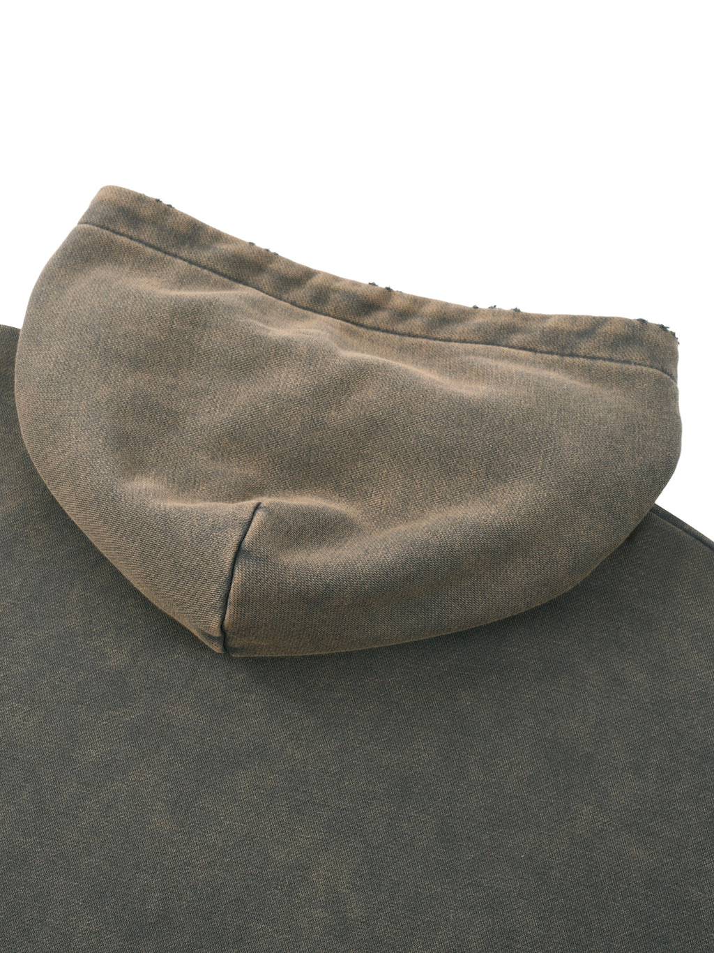 Hxnna Volume 1 - Vintage Washed Frayed-Hem Hoodie