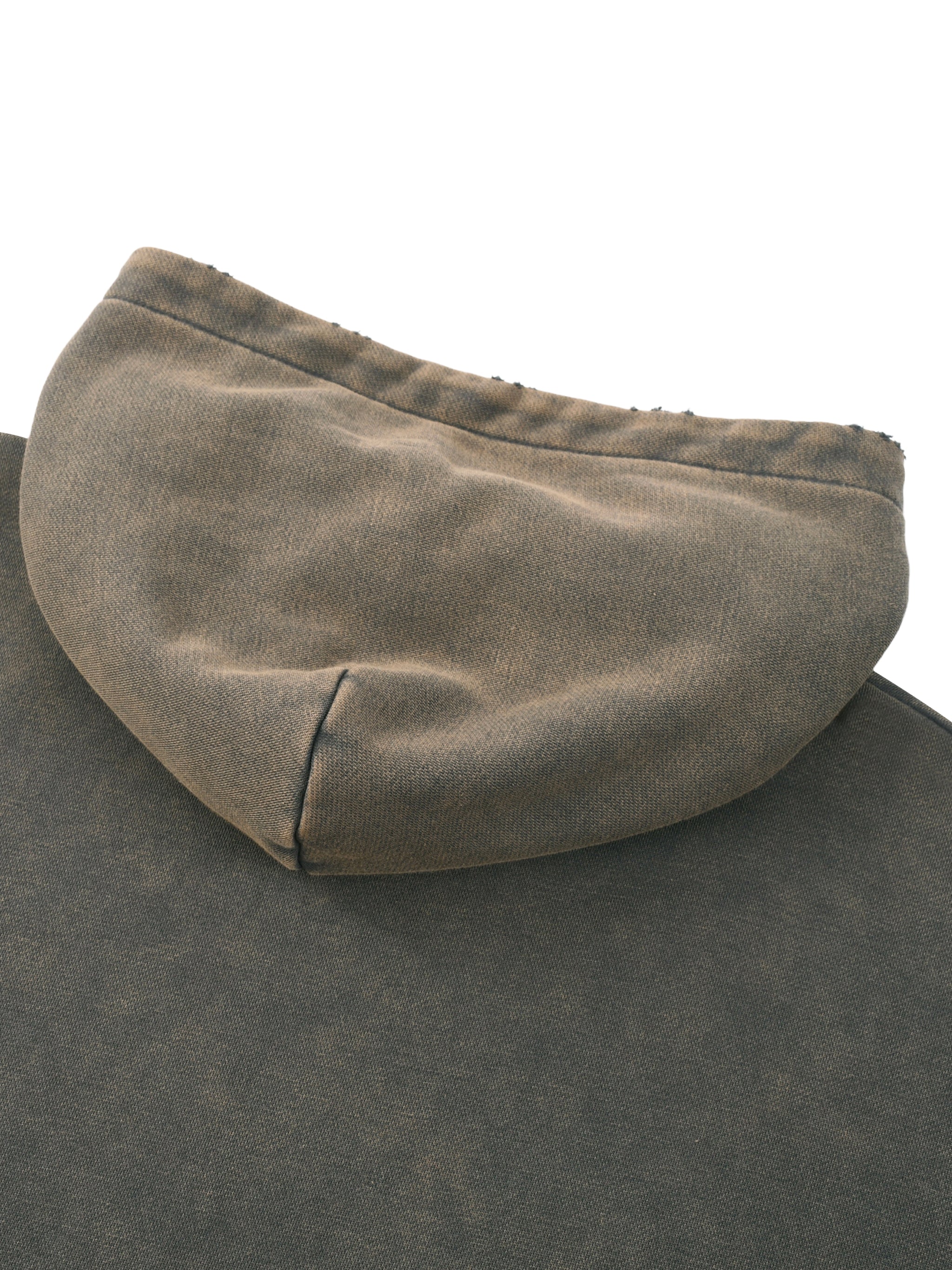 Hxnna Volume 1 - Vintage Washed Frayed-Hem Hoodie